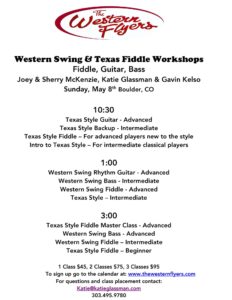 Fiddle, Guitar & Bass Workshop!