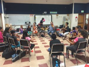 El Sistema Workshop in progress